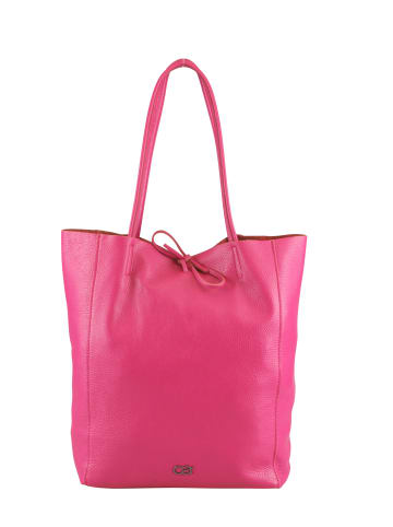 collezione alessandro Echt Leder Shopper " Barcelona " in pink