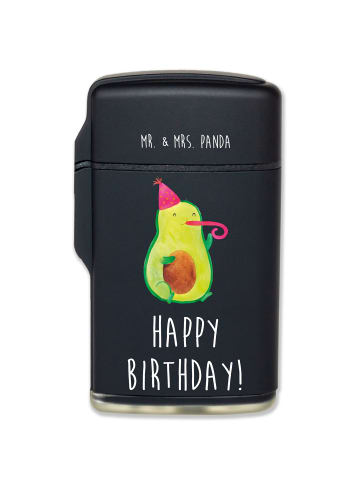 Mr. & Mrs. Panda sturmfeuerzeug Avocado Geburtstag mit Spruch in Schwarz