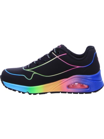 Skechers Schnürhalbschuh in schwarz
