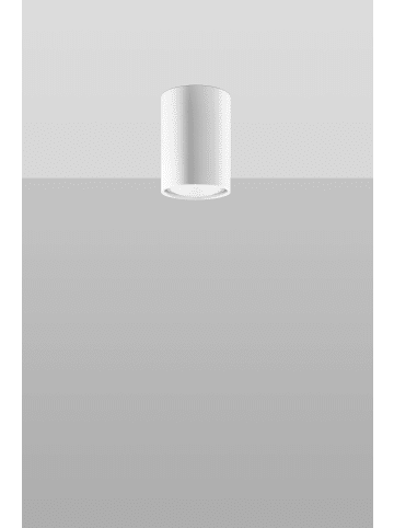 Nice Lamps Deckenleuchte CASTRO 10 in Weiß  (H)10cm ø6cm