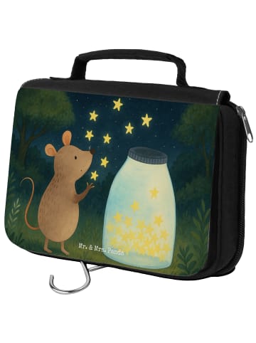 Mr. & Mrs. Panda Badetasche Maus Sterne Design ohne Spruch in Weiß