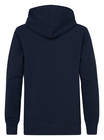 Petrol Industries Lässiger Kapuzenpullover Gran Turismo Torque in Blau