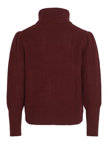 Vila Strickpullover in Cabernet