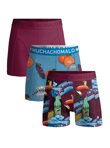 Muchachomalo 3er-Set: Boxershort in Mehrfarbig - für Kinder