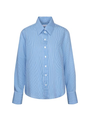 Seidensticker Hemdbluse Regular in Mittelblau