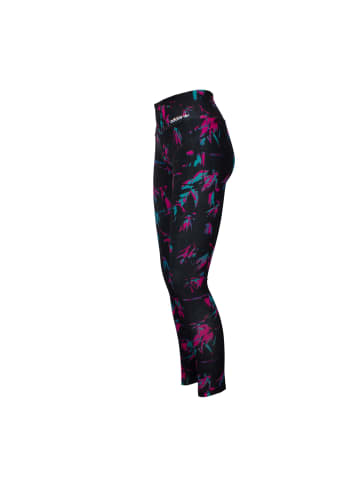 adidas Hose Tech Leggings Tights All over pri in Schwarz