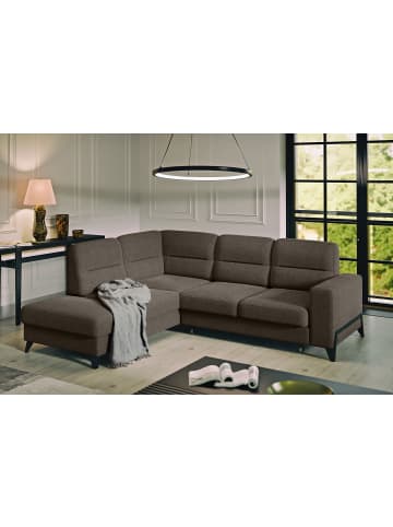 MF Design Cassada Recamiere Links in Braun -  (L) 237 x (B) 277 x (H) 100 cm