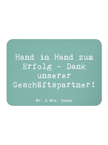 Mr. & Mrs. Panda magnet Spruch Erfolg Geschäftspartner mit Spruch in Meeresbrise