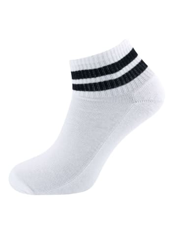 ewers Socken GOTS Rippe/Ringel in weiß