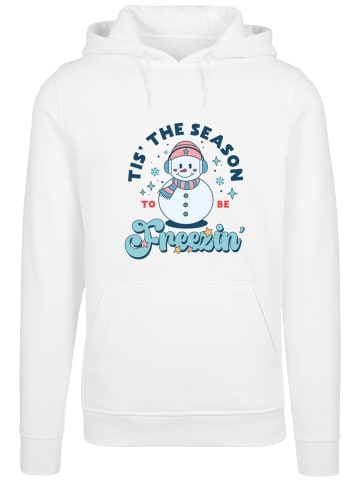 F4NT4STIC Hoodie Tis The Season to Be Freezin Winter in weiß