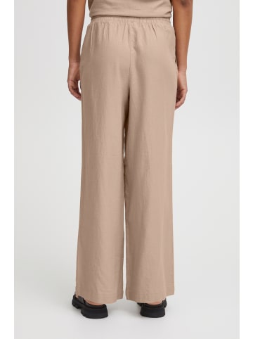 ICHI Hose IHLINO Loose fit in Natural