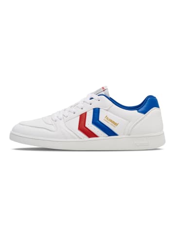 Hummel Hummel Sneaker Handball Perfekt Unisex Erwachsene in WHITE/BLUE/RED