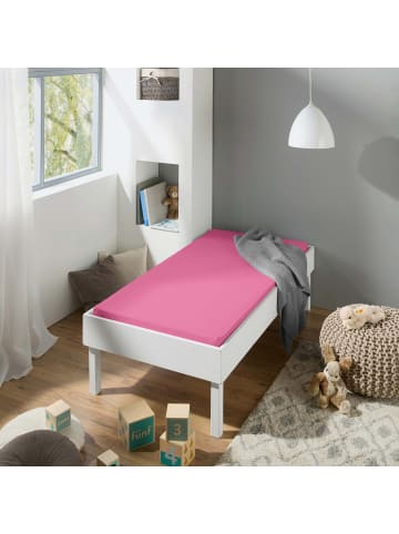 REDBEST Single-Jersey Kinder-Spannbettlaken San Francisco in rosa