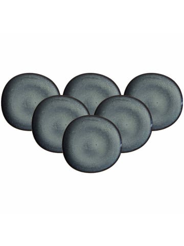 like. by Villeroy & Boch 6er Set Speiseteller Lave in ø 28 cm in Gris