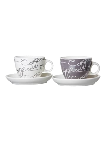 Ritzenhoff & Breker 4er Set Cappuccino Becher Cornello in bunt