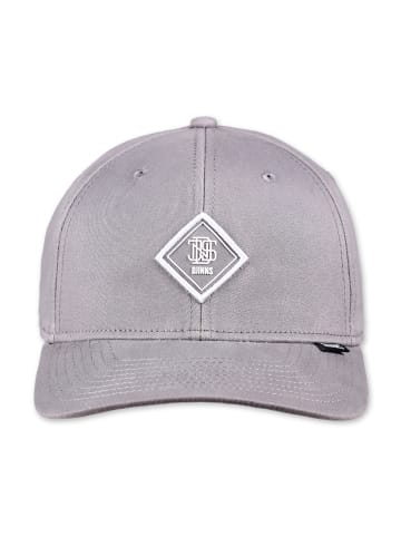 DJINNS Baseball Cap 6 Panel TrueFit 2.0 Cap Brushed Twill in Grau