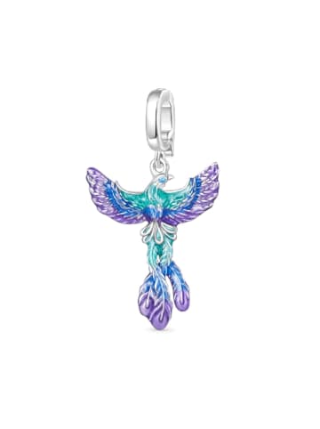 GNOCE Sterling Silber Phönix Charm Anhänger