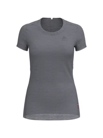 Odlo T-Shirt SUW TOP Crew neck s/s in Grau