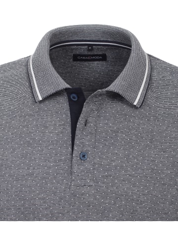 CASAMODA Polo-Shirt in graues Dunkelblau