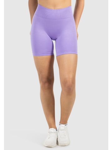 SMILODOX Shorts Nomeli Scrunch in Lila