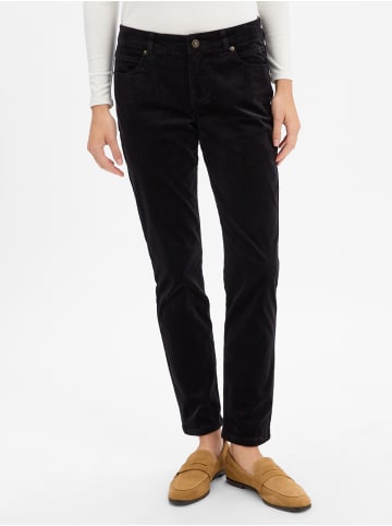 Franco Callegari Cordhose in schwarz