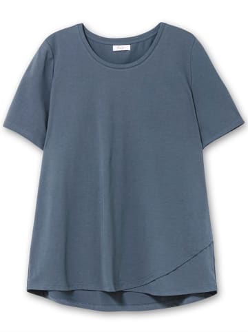 sheego T-Shirt in rauchgrau