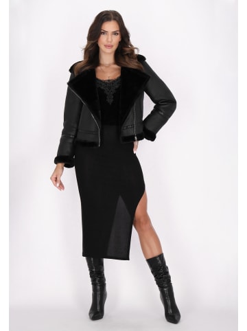 faina Damen Jacket in Schwarz