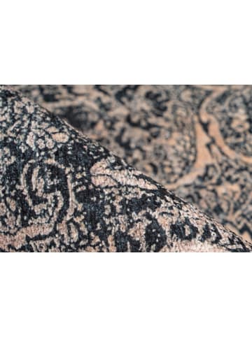 Kayoom Kurzflor Teppich Faye 925 in multi - schwarz - rechteckig
