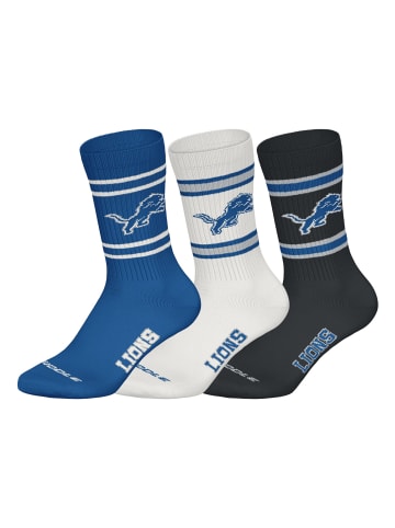 NFL Socken 6er Pack in Detroit Lions/Weiß