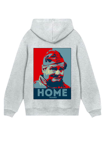 F4NT4STIC Hoodie TV Times Benny Hill Home Guard in grau meliert