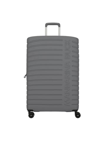 Mandarina Duck Flyduck 4 Rollen Trolley 75 cm mit Dehnfalte in smoked pearl