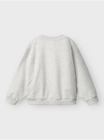 name it Sweatshirt in Light Grey Melange