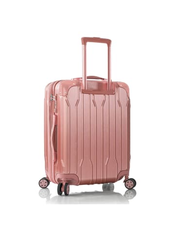 Heys Xtrak 4 Rollen Kabinentrolley S 55 cm mit Dehnfalte in rose gold