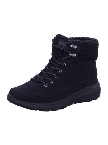 Skechers Damen Winterschuhe warm GLACIAL ULTRA - WOODLANDS in Schwarz