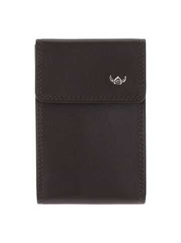Golden Head Polo RFID Kreditkartenetui Leder 12 cm in dunkelbraun