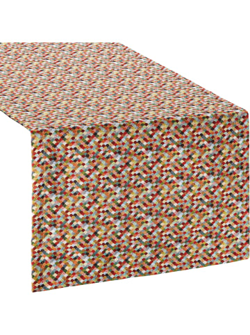 Sander Jacquard Tischläufer Pin in bunt