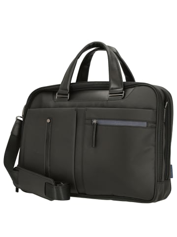 D&N Basic Line - Aktentasche 15" 42 cm Polyester in schwarz