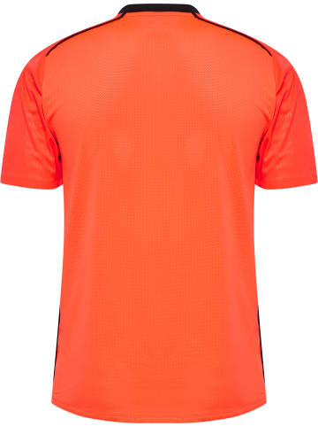 Hummel T-Shirt Hmlreferee Herren in NEON ORANGE