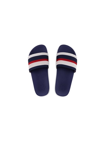 Flip Flop Sandale "pool*knit multi" in rot/blau