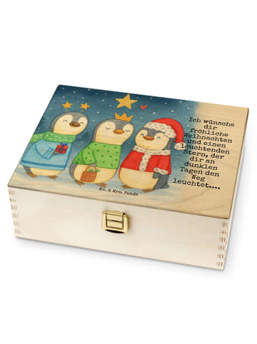 Mr. & Mrs. Panda Teebox Winterzeit Heilige drei Könige Design mi... in Weiß