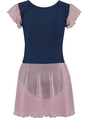 Hummel Kinder Trainingsanzug "Mix Glitter Dress" in Schwarz