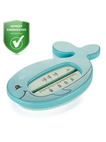 Reer MyHappyBath Thermometer Badethermometer Wal in Blau ab 0 Monate