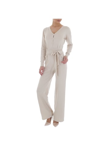 Ital-Design Jumpsuit & Zweiteiler in Beige