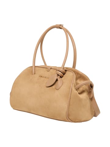 Carlo Colucci Bowlingtasche Ferriero in Beige