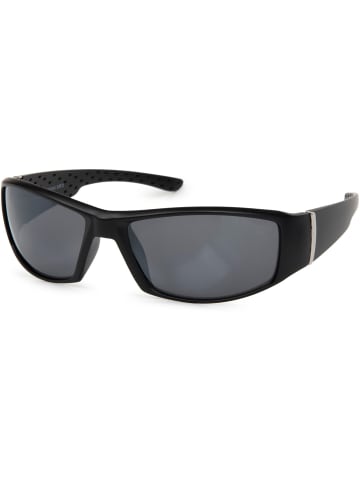 styleBREAKER Sport Sonnenbrille in Schwarz / Grau getönt