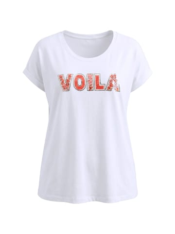 MIAMODA Shirt in schneeweiß