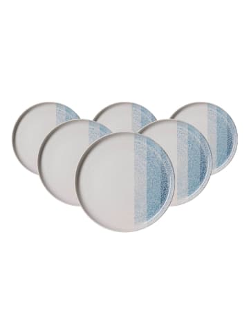 Ritzenhoff & Breker 6er Set Frühstücksteller Trio ø 19,5 cm in Blau