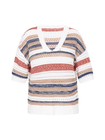 gaya Women Sweater in white multicolor