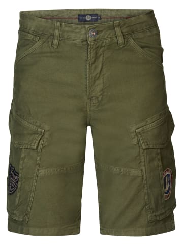 Petrol Industries Cargo-Shorts Wanderer in Grün