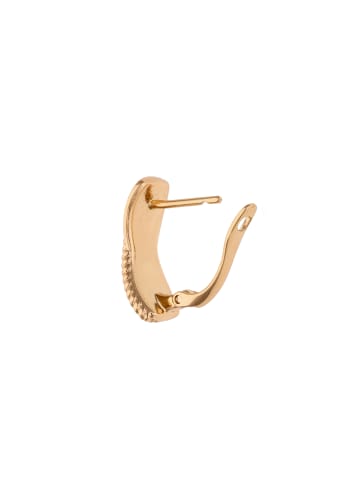 IZIA Women Earrings in Rose Gold Blue